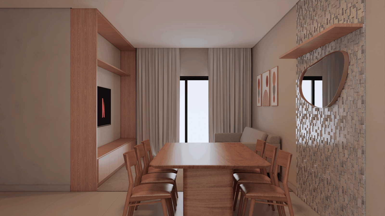 Fachada residencial regularizada — projeto Nathália Trotta